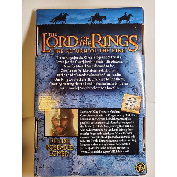 Lord of the Rings - Deluxe Posable Eomer Action Figure -10" - Picture 4 of 4